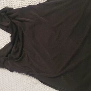 MONACO Drape Front Top with open back Size Large